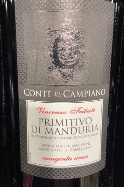꽁테 디 캄피아노 프리미티보 만두리아